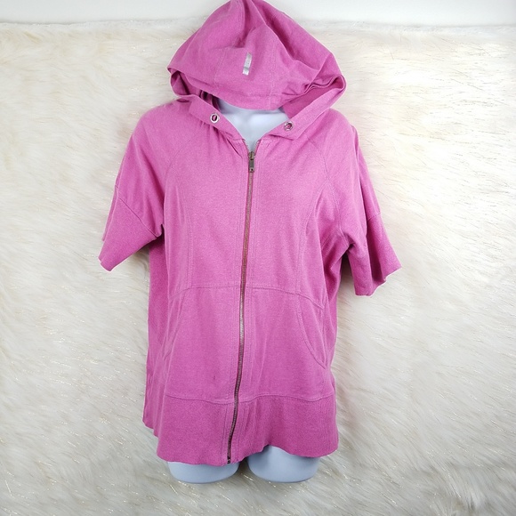 short sleeve athletic jacket